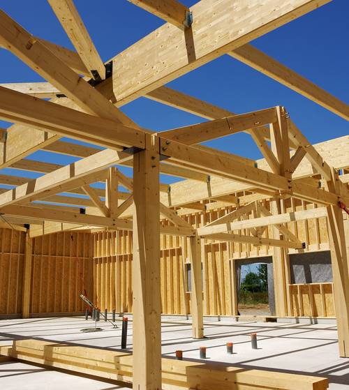 Reprise totale d'une charpente à Veilleins