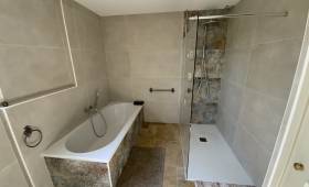 salle de bain rénovée 