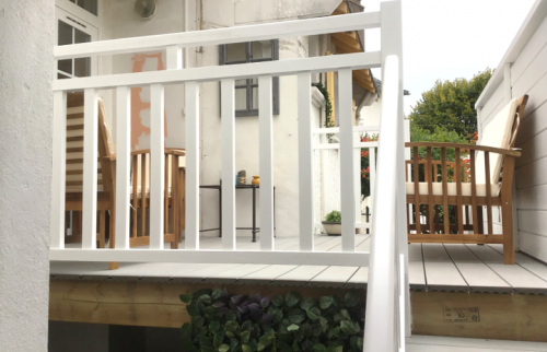 Terrasse créée sur mesure