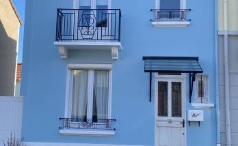 Rénovation façade maison de ville à Vichy