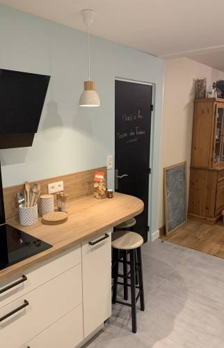 Après travaux : Rénovation cuisine (Rennes-35000)