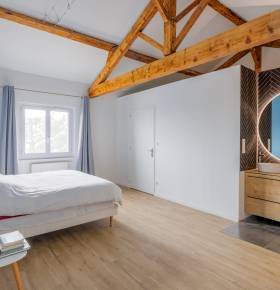 Rénovation d'une suite parentale sous les combles avec création d'une salle de bain complète, Saint Germain au Mont D'Or (69650)