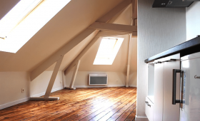 Création d’un studio équipé dans les combles