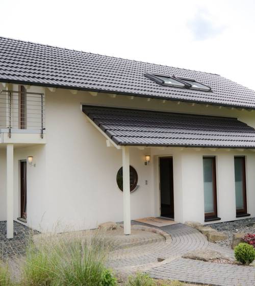 maison tuile zinc