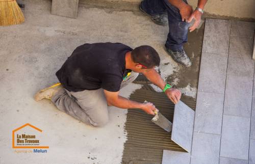 Pose de carrelage en Seine-et-Marne (77)