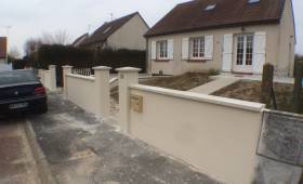 Murets refaits et enduits à BLOIS (41)