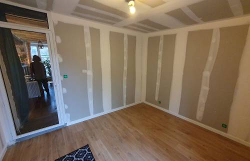 Revêtement du sol terminé