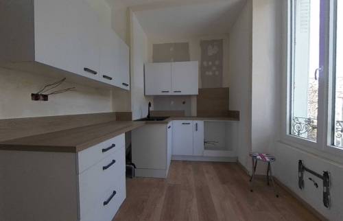 Rénovation cuisine Orange en cours