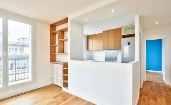 rénovation d'un appartement Paris - cuisine - La Maison Des Travaux Paris 16