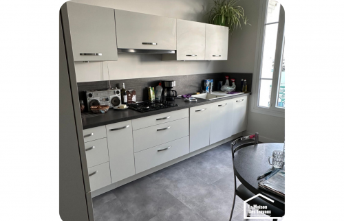 cuisine blanc et gris 