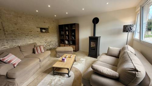 Le salon autour du poêle