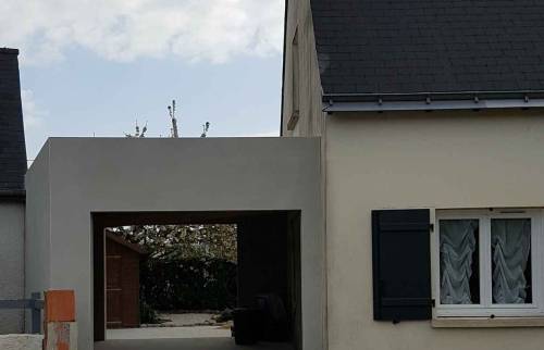 garage toit plat
