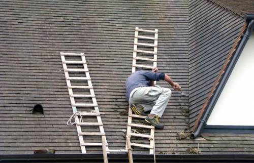 Démoussage de la toiture sur Bayeux