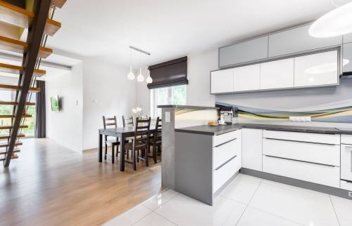 cuisine carrelage blanc Nantes