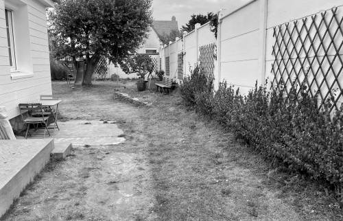 Jardin avant aménagement (Colleville-Montgomery 14880)