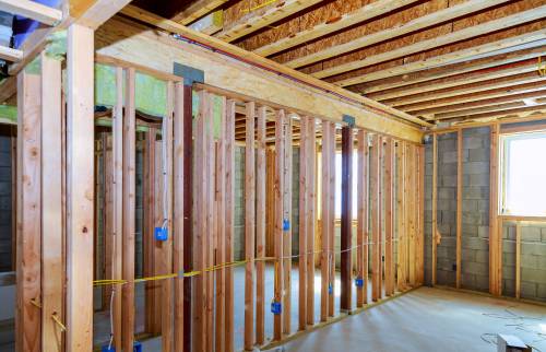 montage des murs extension