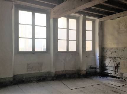 vue du plateau avant travaux