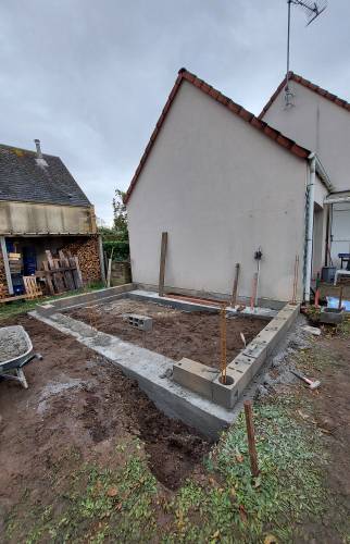 Terrassement atelier