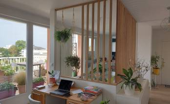 Claustras et coin bureau