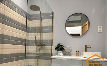 rénovation d'une salle de bain moderne