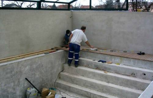 Création bassin piscine - Larmor-Plage (56260)