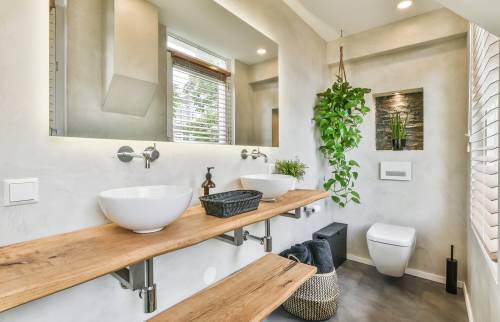 Rénovation d'une salle-de-bain dans une maison à Guéthary