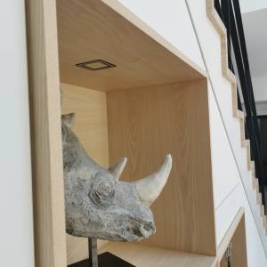 escalier avec meuble intégré Emilie LEIBER Sarzeau