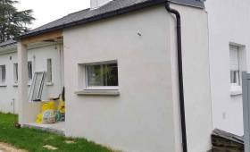 L'extension de la maison terminée 1