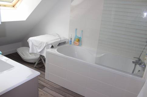 création d'une salle de bain sous combles