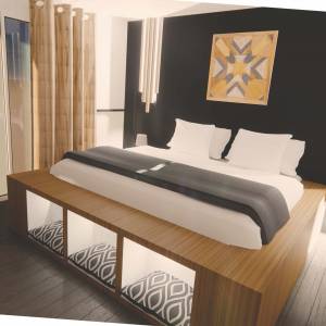 Aménagement d’une chambre à Pont-Audemer - Pascaline Comte - La Maison Des Architectes