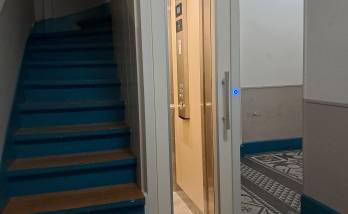 Installation d’un ascenseur dans un immeuble de 5 étages à Asnières