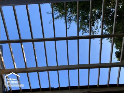 Construction de charpente extension La Maison Des Travaux Vannes Sarzeau Pénestin