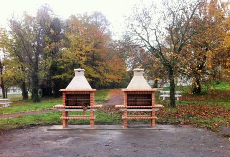 Espace Barbecue sur un campus d'étudiants à Lyon