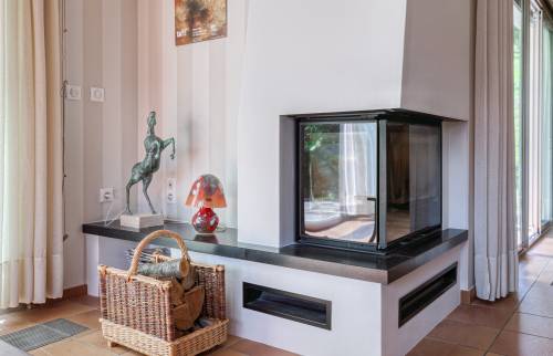 Nouvelle cheminée à foyer fermé pour notre client d'Arvillard