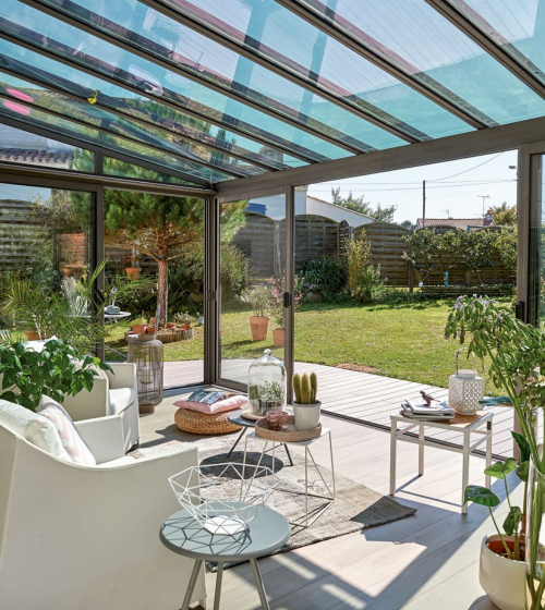 Création d'une véranda lumineuse à Créon