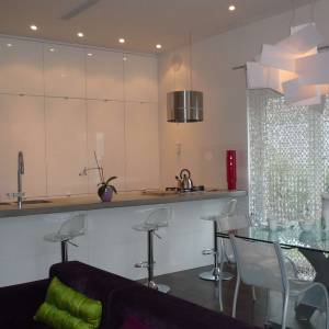 Réhabilitation d'un loft, Bagneux - Cuisine ouverte sur la pièce à vivre