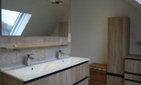 Aménagement salle de bain sous combles Saint-Étienne