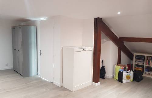 Aménagement de combles après agrandissement de maison