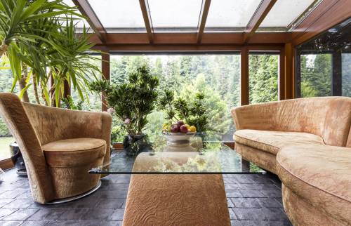Extension bois pour espace salon paroi latérales et toiture vitrées - La Chapelle-sur-Erdre – 44240 - 