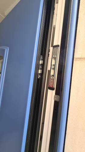 Détail porte d'entrée