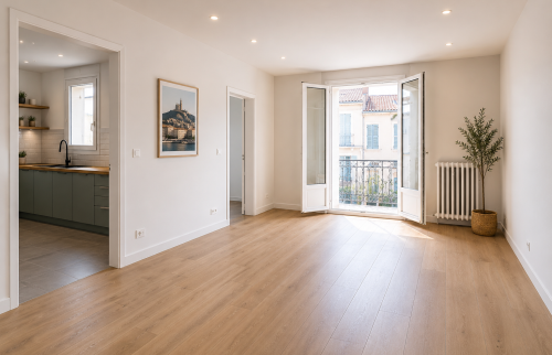Rénovation complète appartement ancien Marseille