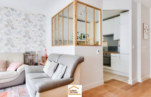 Verrière d'atelier en bois