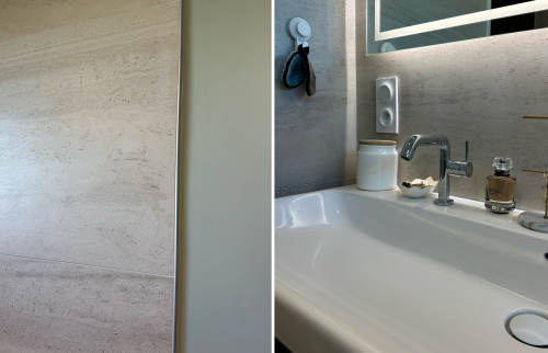  rénovation - matières