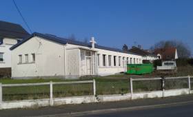 Maison paroissiale après ravalement (Ouistreham 14150)