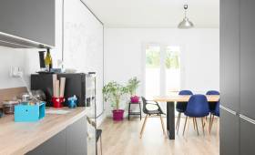 Pose d'une cuisine sur mesure