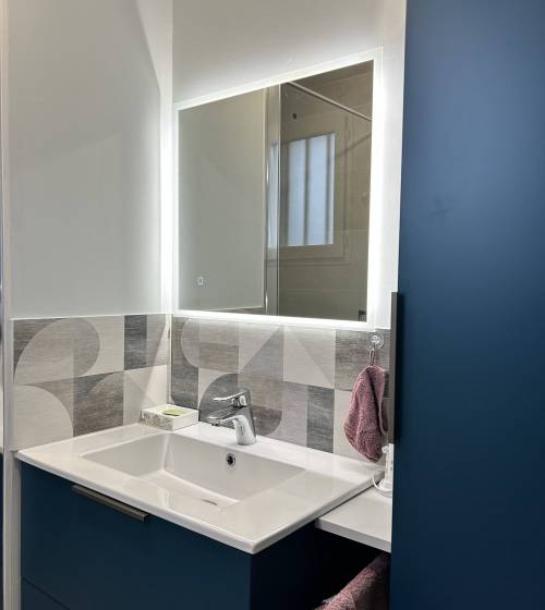 Salle d’eau parentale rénovée 