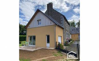 Ravalement de façades et création d'une terrasse - Périers 50190