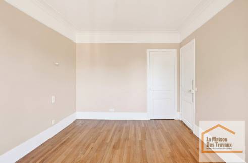 Réno parquet chambre Colombes