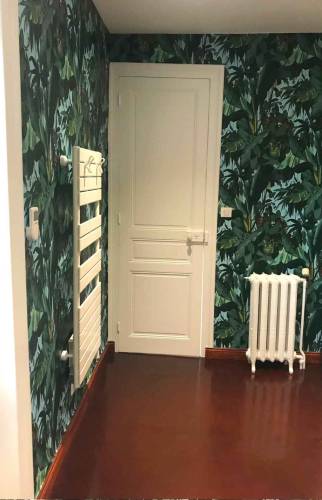 Salle de bain jungle