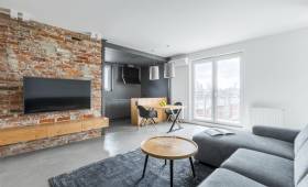 Mur effet brique